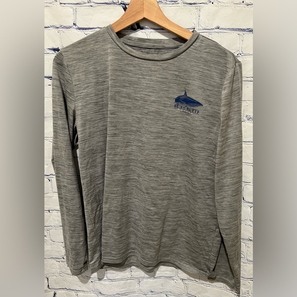 Crown & Ivy Kids Black Tip Marina Shirt XL